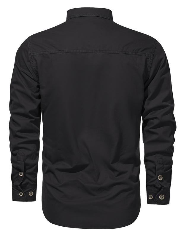 Camisas Slim Fit Multi-Bolsillo
