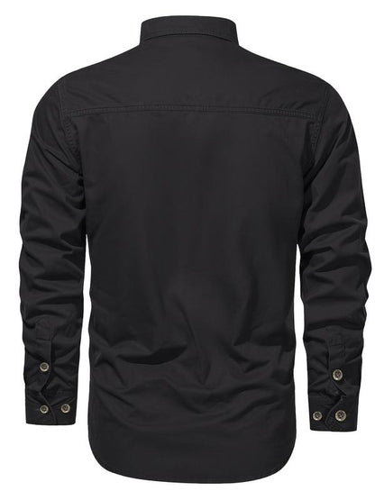 Camisas Slim Fit Multi-Bolsillo
