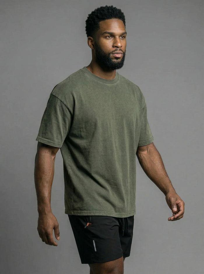 Camisa vintage Verde militar