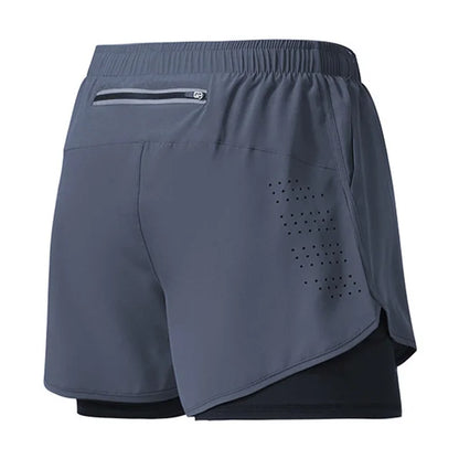 Shorts deportivos - Gris