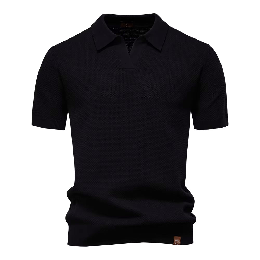 Verona Mesh Polo - Negro