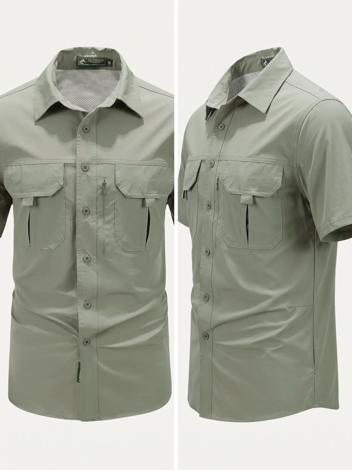 Camisa Outdoor Verde Claro
