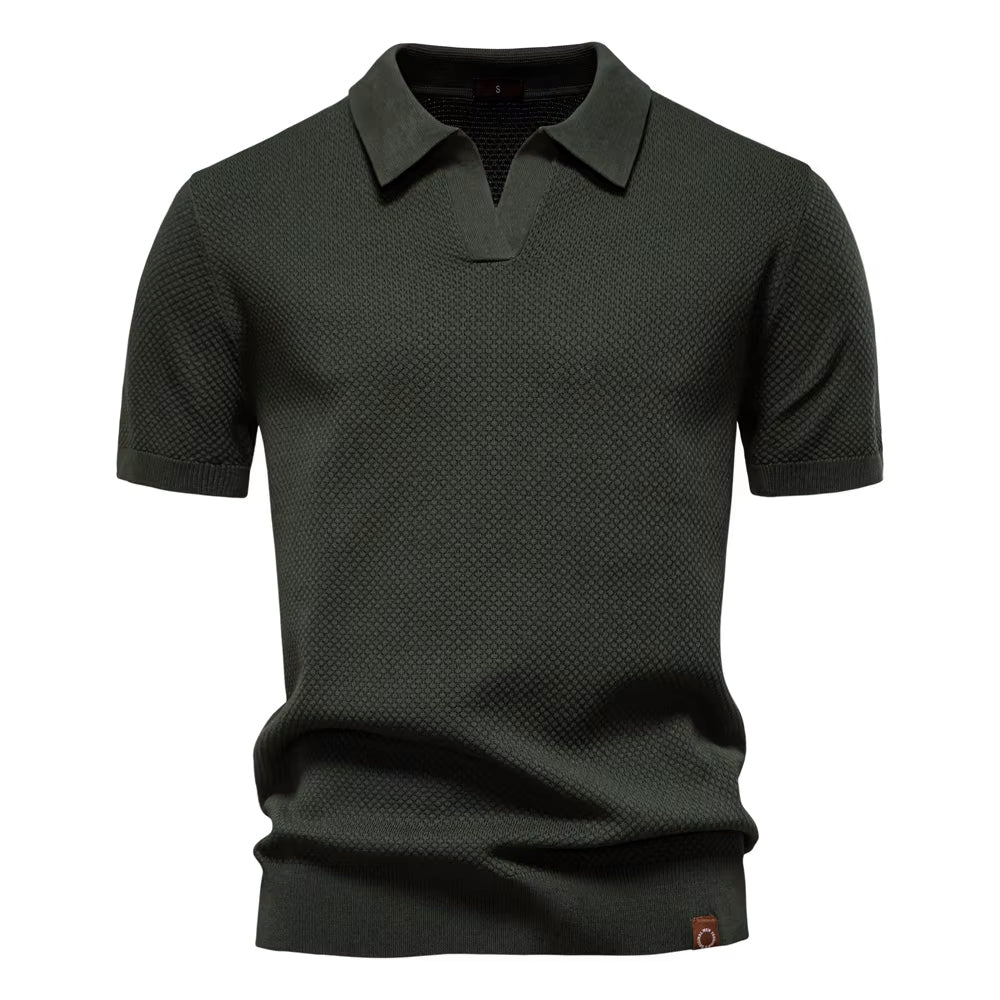 Verona Mesh Polo - Verde Pino
