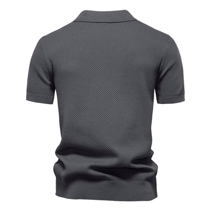 Verona Mesh Polo - Gris