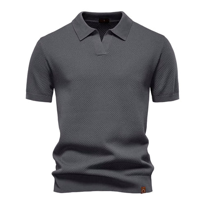Verona Mesh Polo - Gris