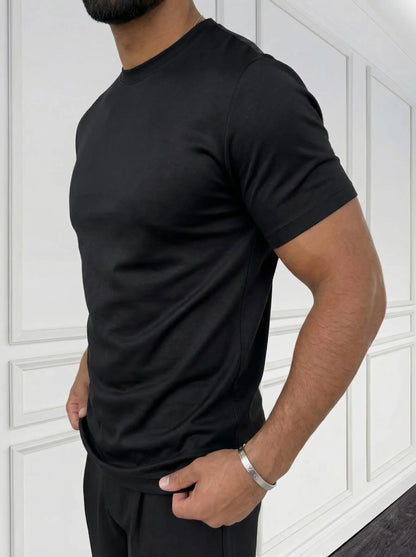 Playera Esencial Negro Jet