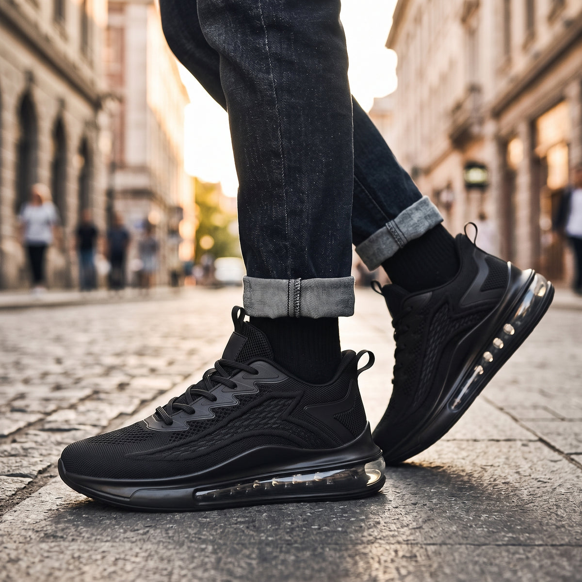 AeroStep tenis negro uso urbano