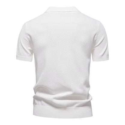 Verona Mesh Polo - Blanco