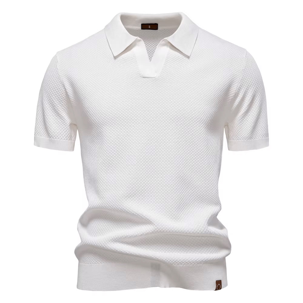 Verona Mesh Polo - Blanco